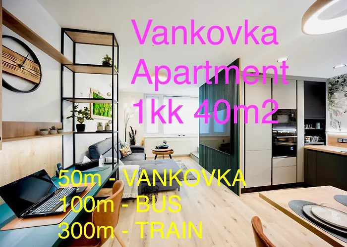 Dh Vankovka Apartment 1Kk - Bus, Vankovka 50M