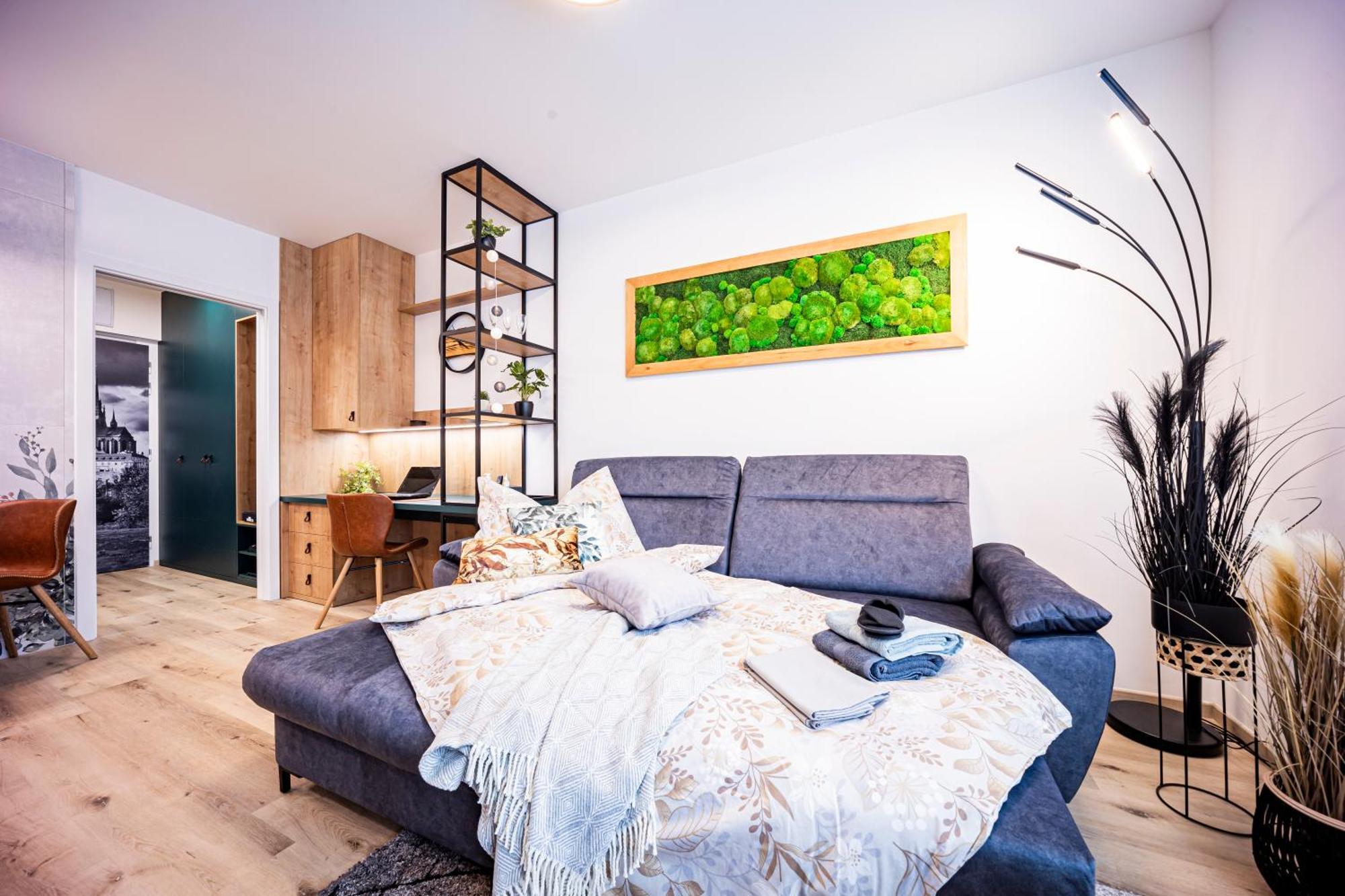 Apartamento Dh Vankovka 1kk - Bus, Vankovka 50m Brno