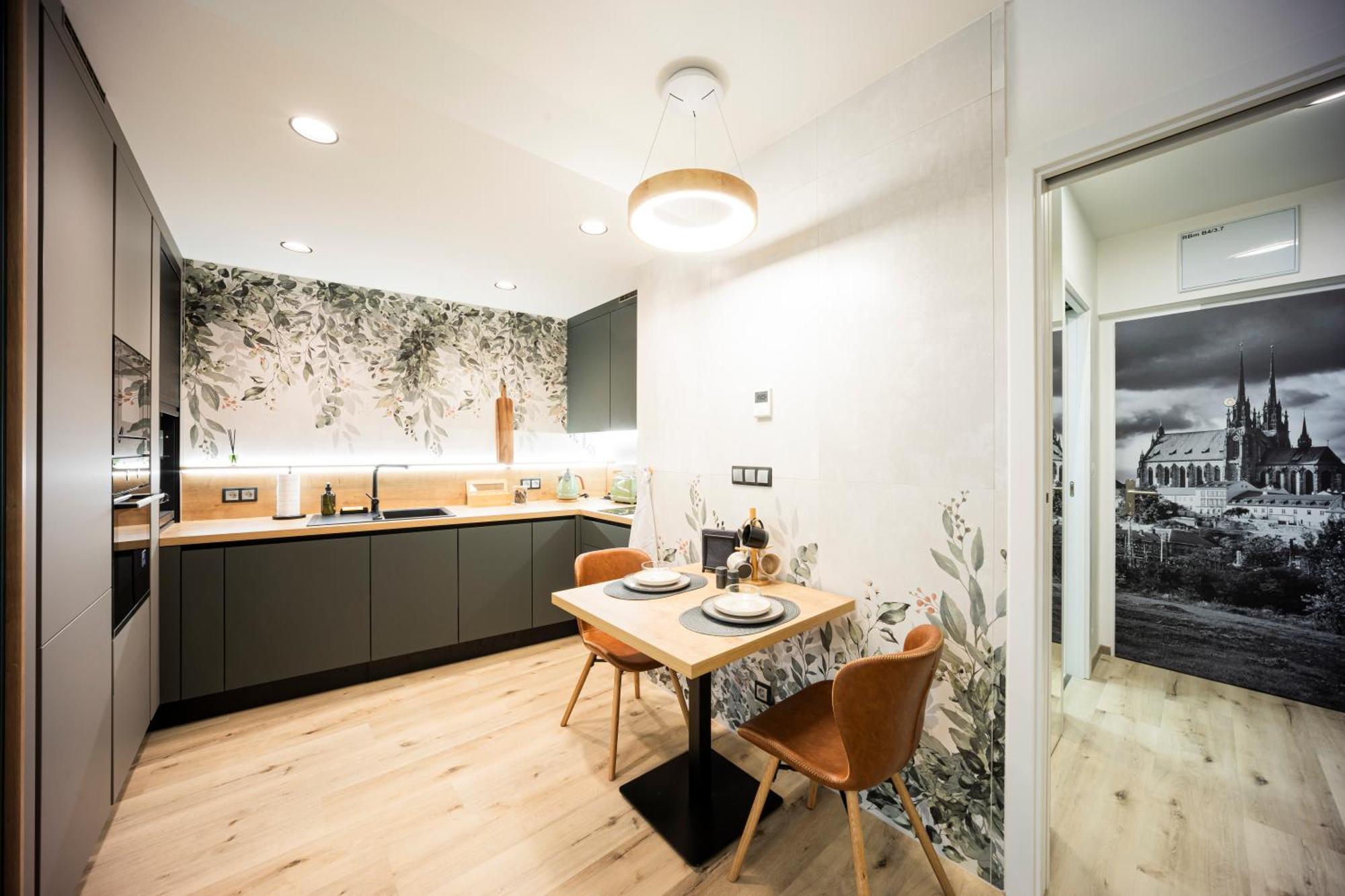 Apartamento Dh Vankovka 1kk - Bus, Vankovka 50m Brno